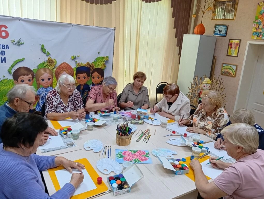 В центре социального обслуживания населения Петровского района прошло очередное занятие...