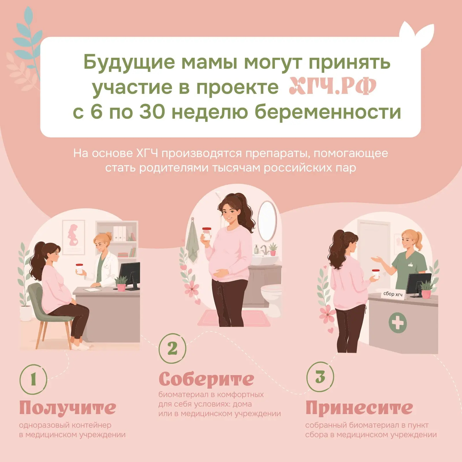 В женских консультациях Липецкой области можно принять участие в социально значимом про...
