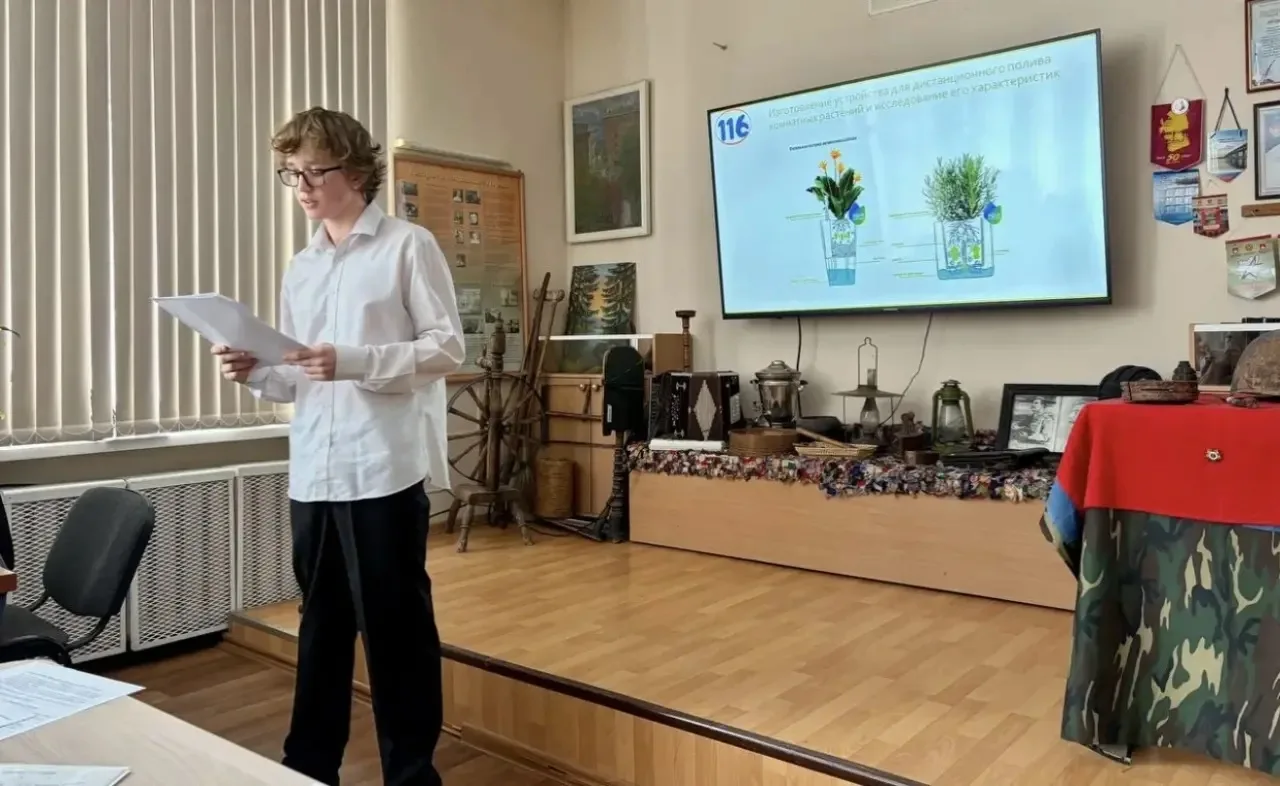 🧐🧬27.03 в МАОУ «СОШ №116» г. Перми прошла научно-практическая конференция «Конструируем будущее». Эт