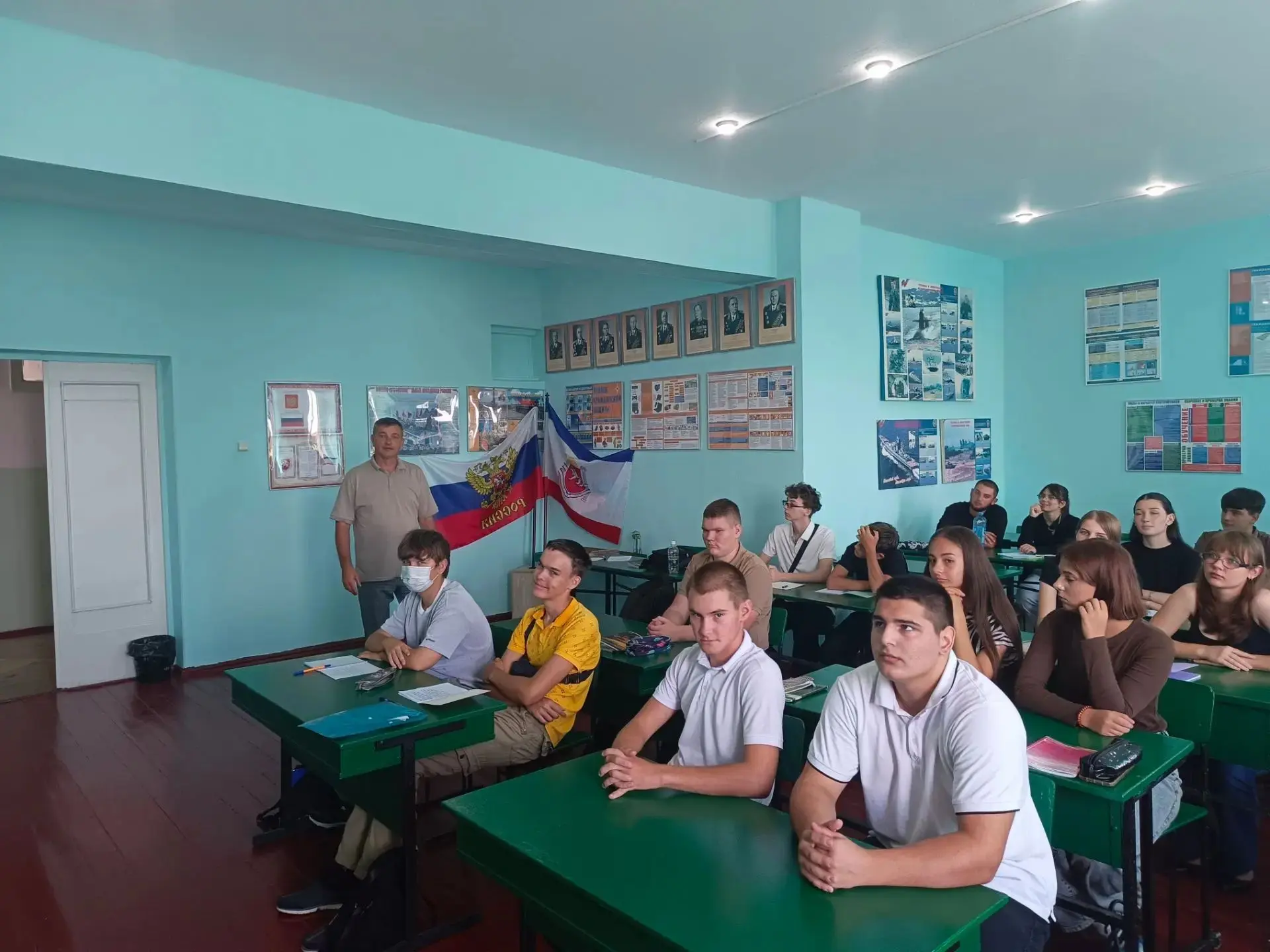 4 сентября 2026 года в Техникуме преподаватель ОБЖ Луценко А. С. провел Всероссийский о...