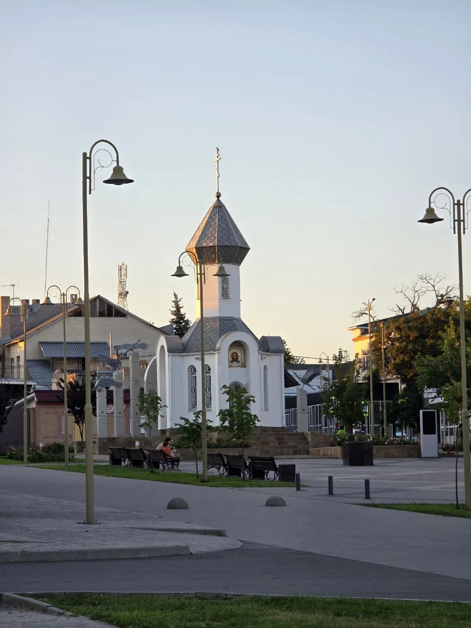 📷 Прогулка по вечерней площади Майдан