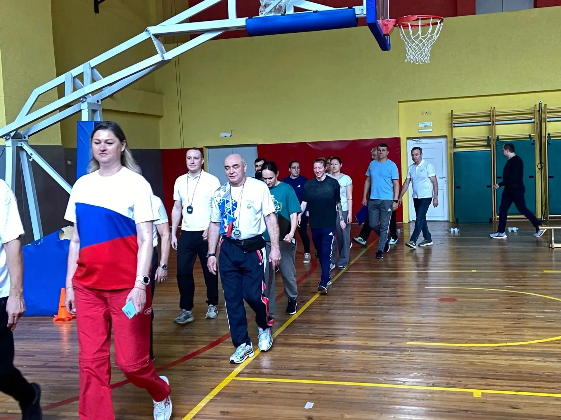 🏆 Торжественное открытие Президентских состязаний  Сегодня в нашей школе состоялось яркое и значимое