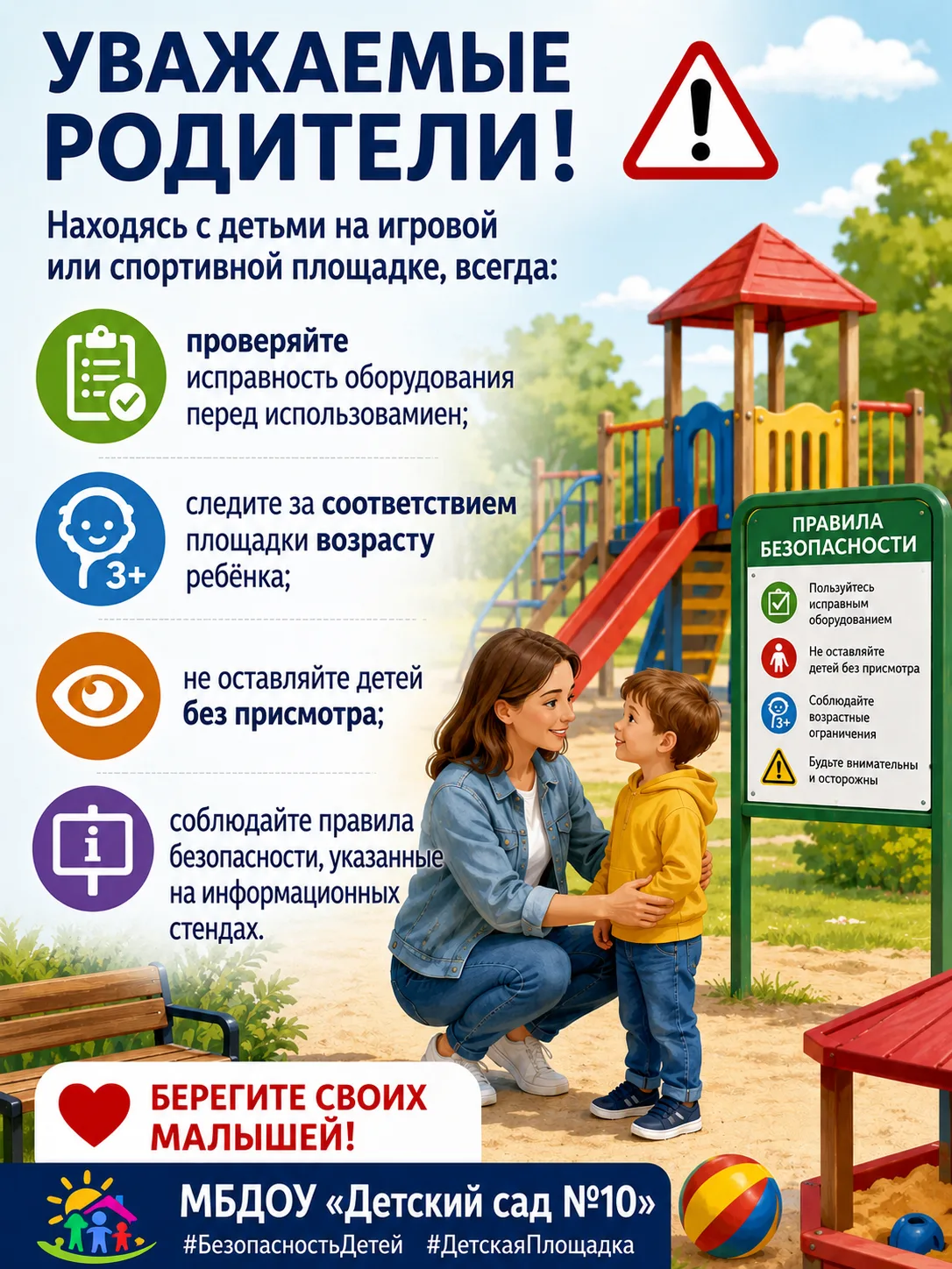 Уважаемые родители! ⚠️