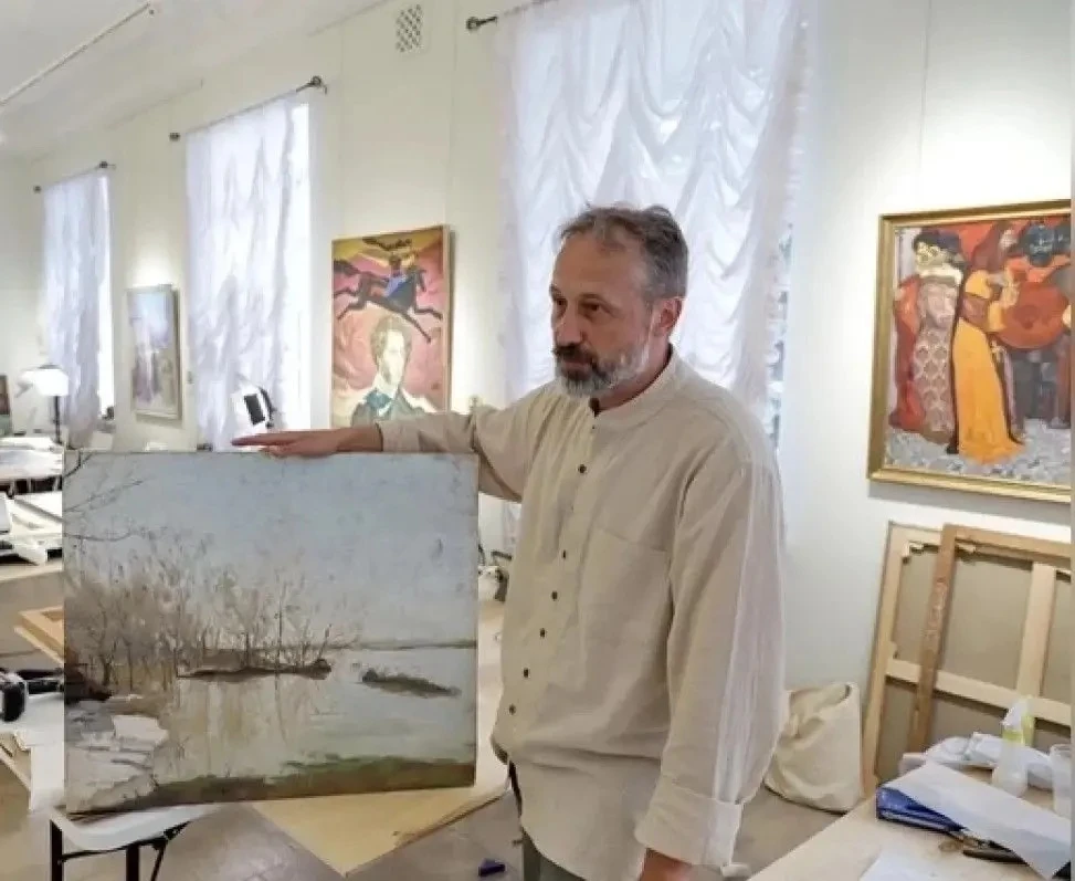 🧑‍🎨В Оренбургском музее изобразительных искусств студенты-реставраторы из Московского художественн