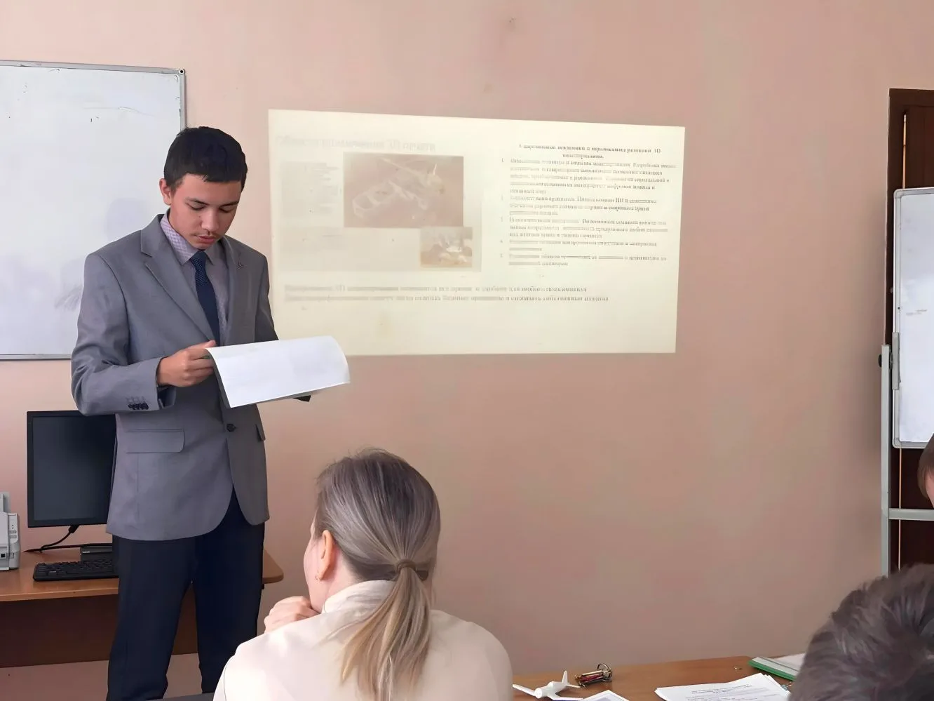 🎓 Защита проектов в лицее: юные исследователи 8-х и 10-х классов представили свои идеи!  В нашем лиц
