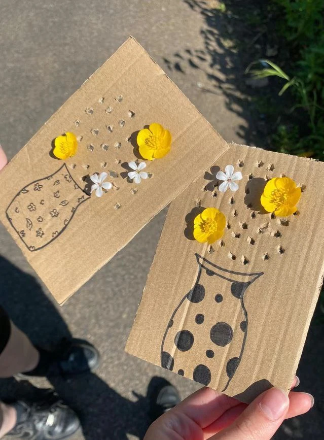 Идеи летнего творчества
☀️🌼🌿