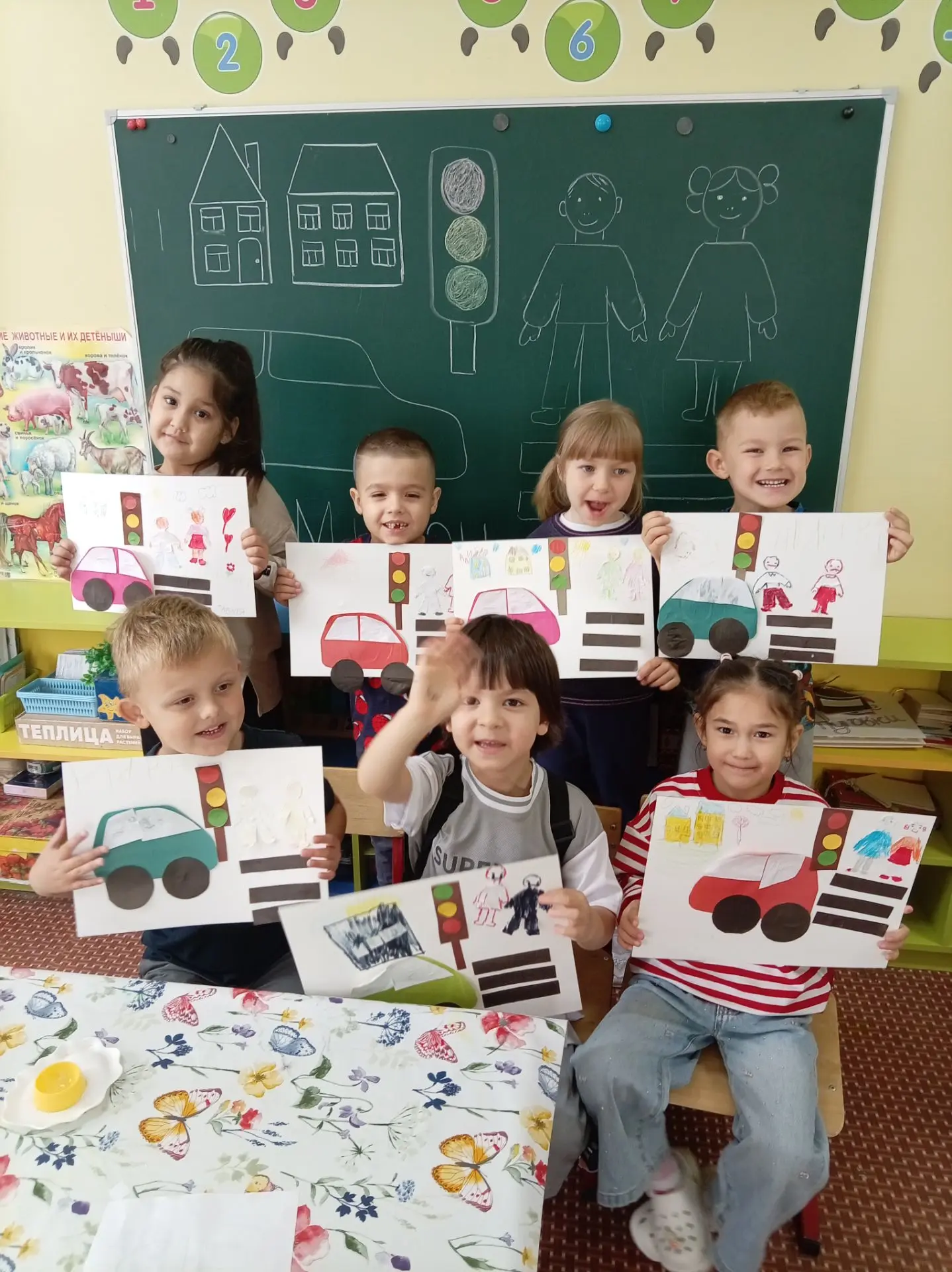 Беседа "Умеешь ли ты переходить улицу?"  в рамках мероприятий по профилактике дорожно -...