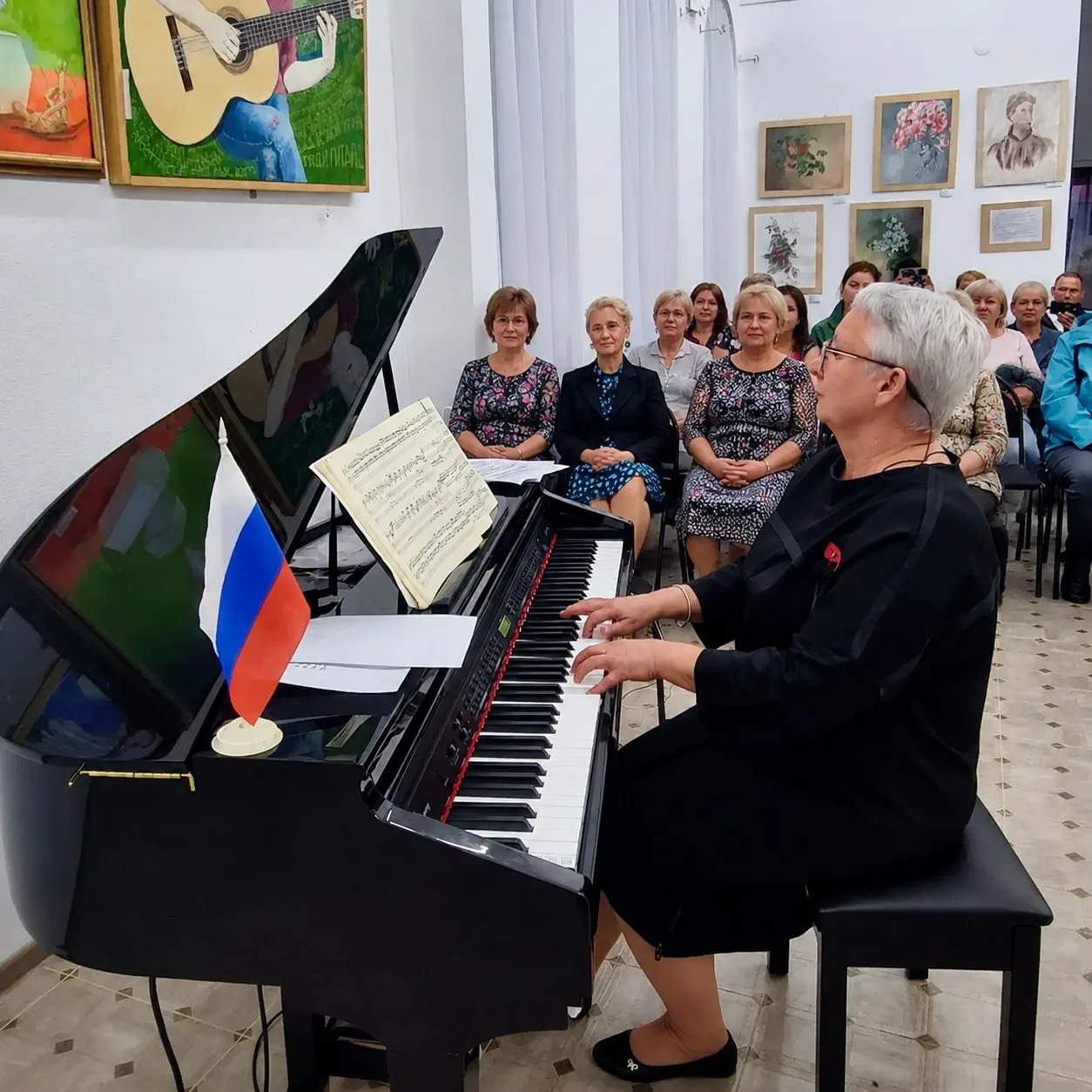 🎶 В рамках празднования Дня города, сегодня в зале «Обертон»состоялся праздничный конц...