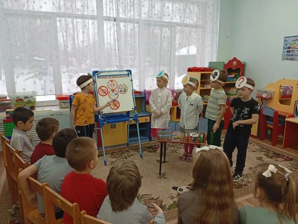 🔬🎭 В рамках проекта «Предшкола: стандарт детского сада» в дошкольном отделении гимназии  прошла увле