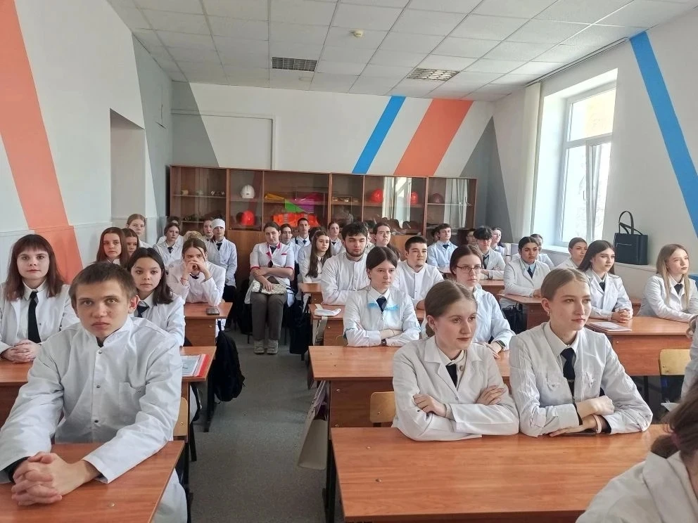 ‼️10 марта 2026 г. прошла очередная встреча студентов медицинского отделения с практикующим врачом –