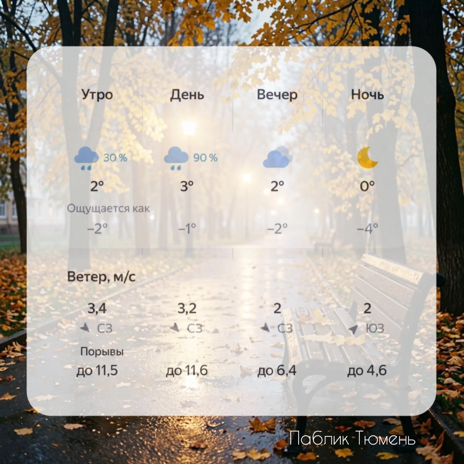 Доброе утро, Тюмень! 🍁