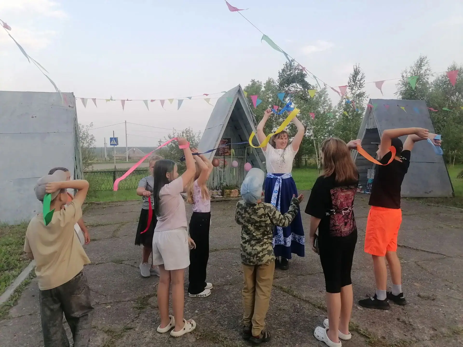 💥На Фестивале "Силы природы" на одной из интерактивных площадок развернулась захватыва...