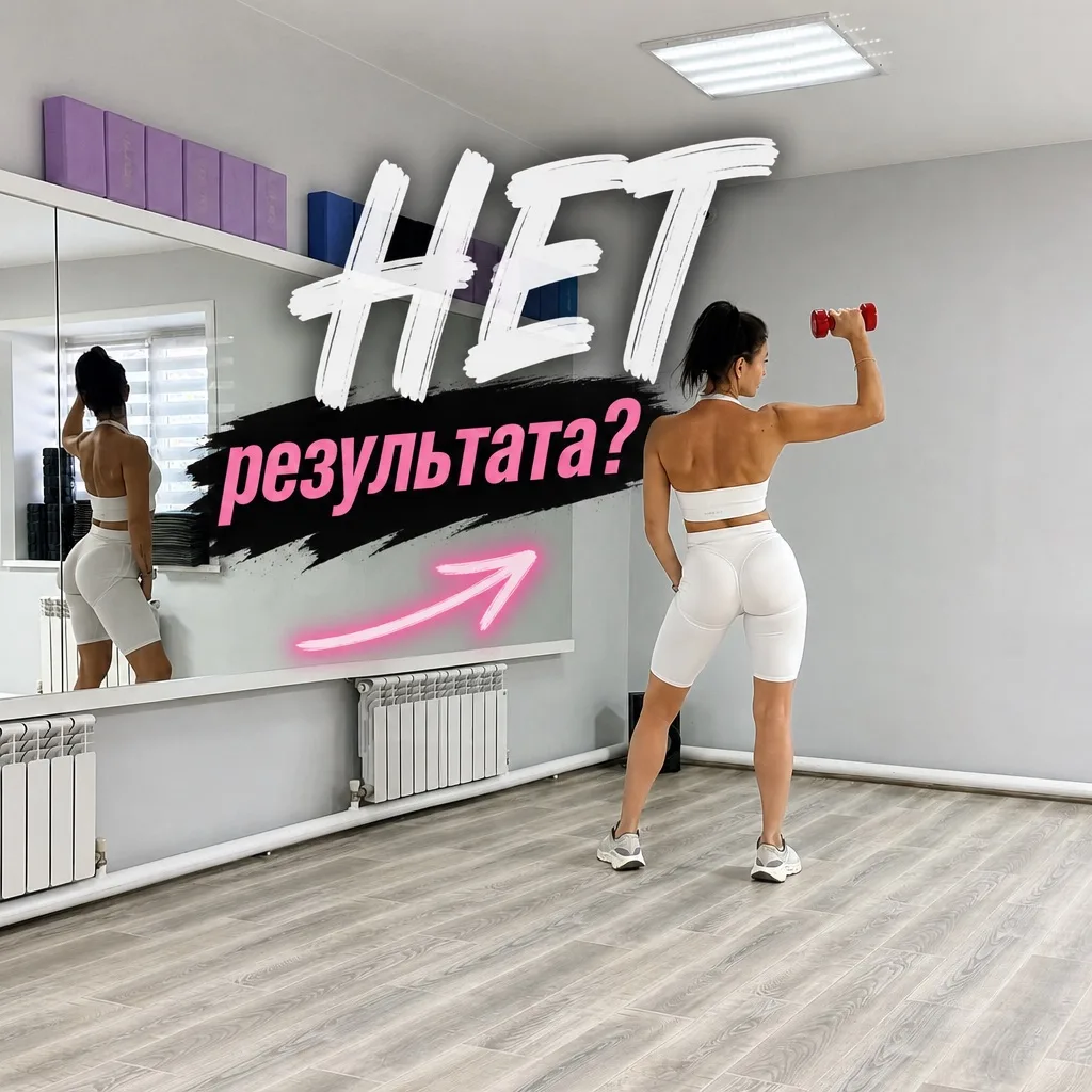 Хожу на тренировки 2–3 года, но результата не вижу 🤔