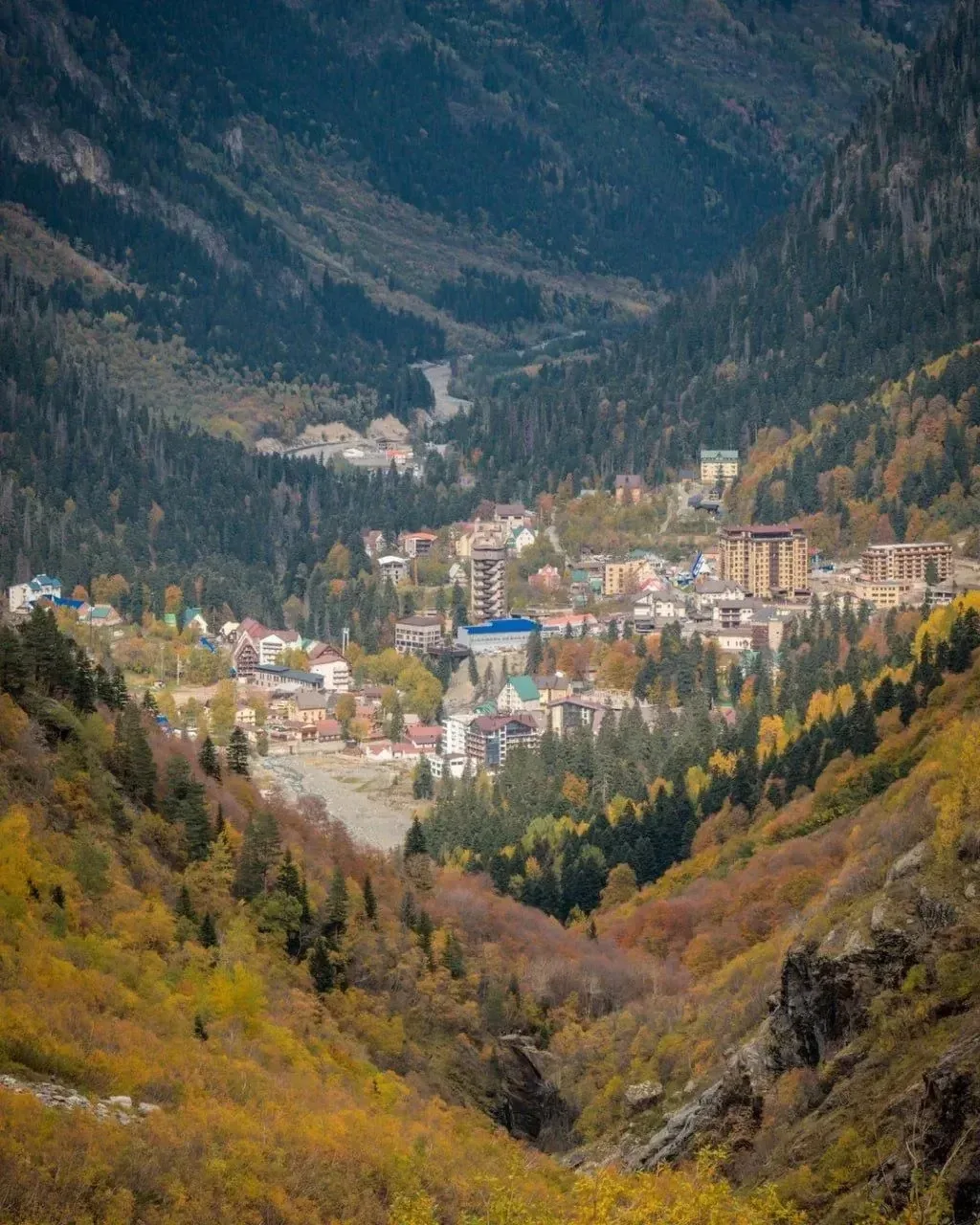 🏔 Ущелье Аманауз, Домбай