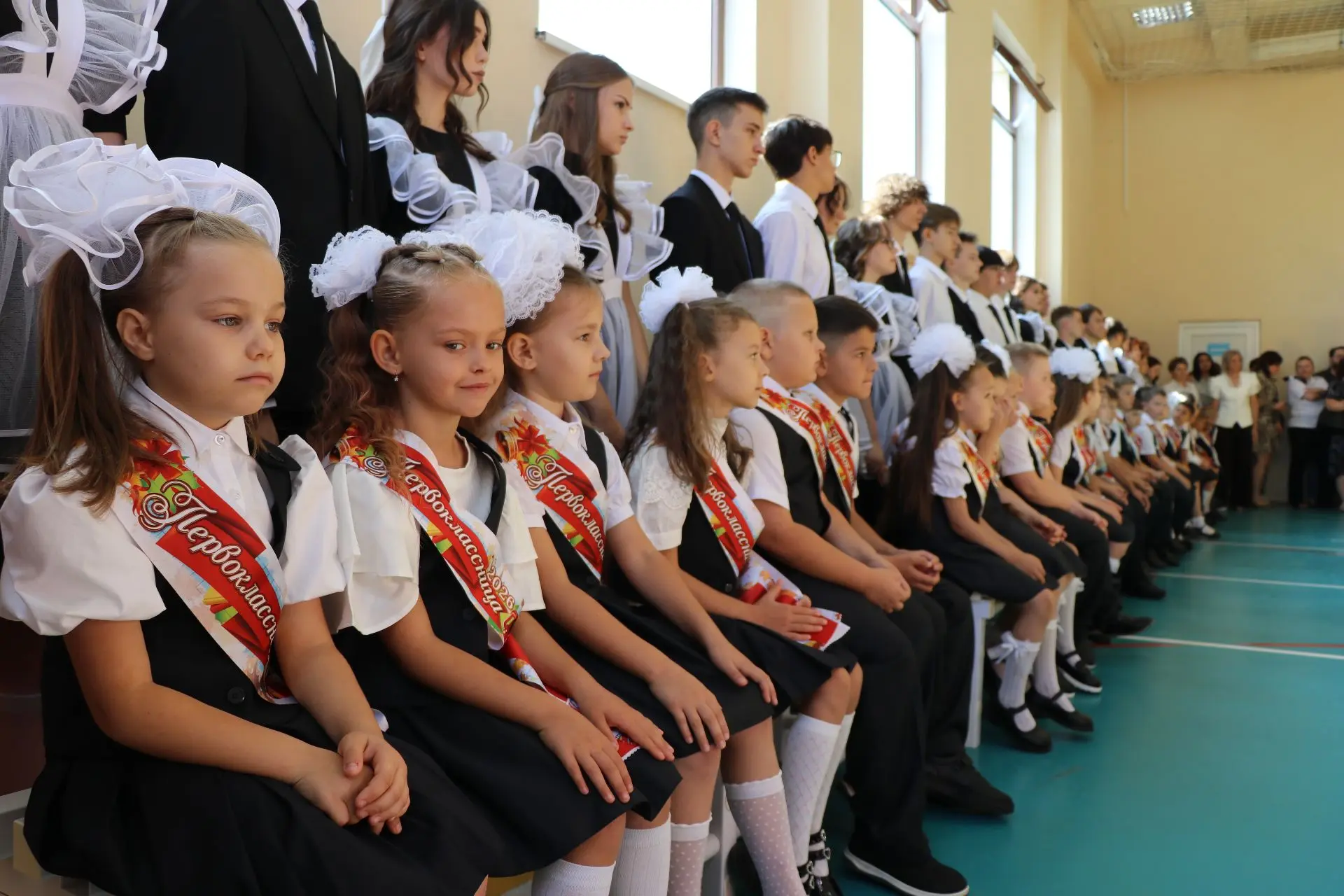 🏫Сегодня принял участие в торжественной линейке в школе №18.