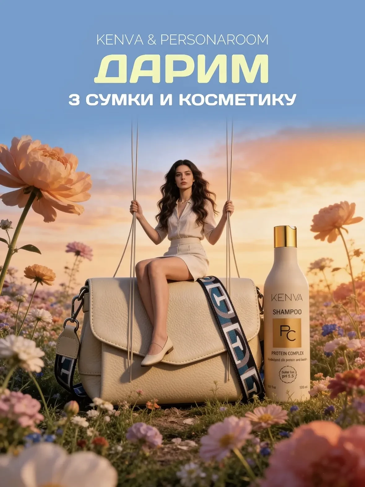 Розыгрыш 🎉  KENVA x PERSONAROOM 💗  Дорогие друзья, мы подготовили для вас конкурс с красивыми и прия