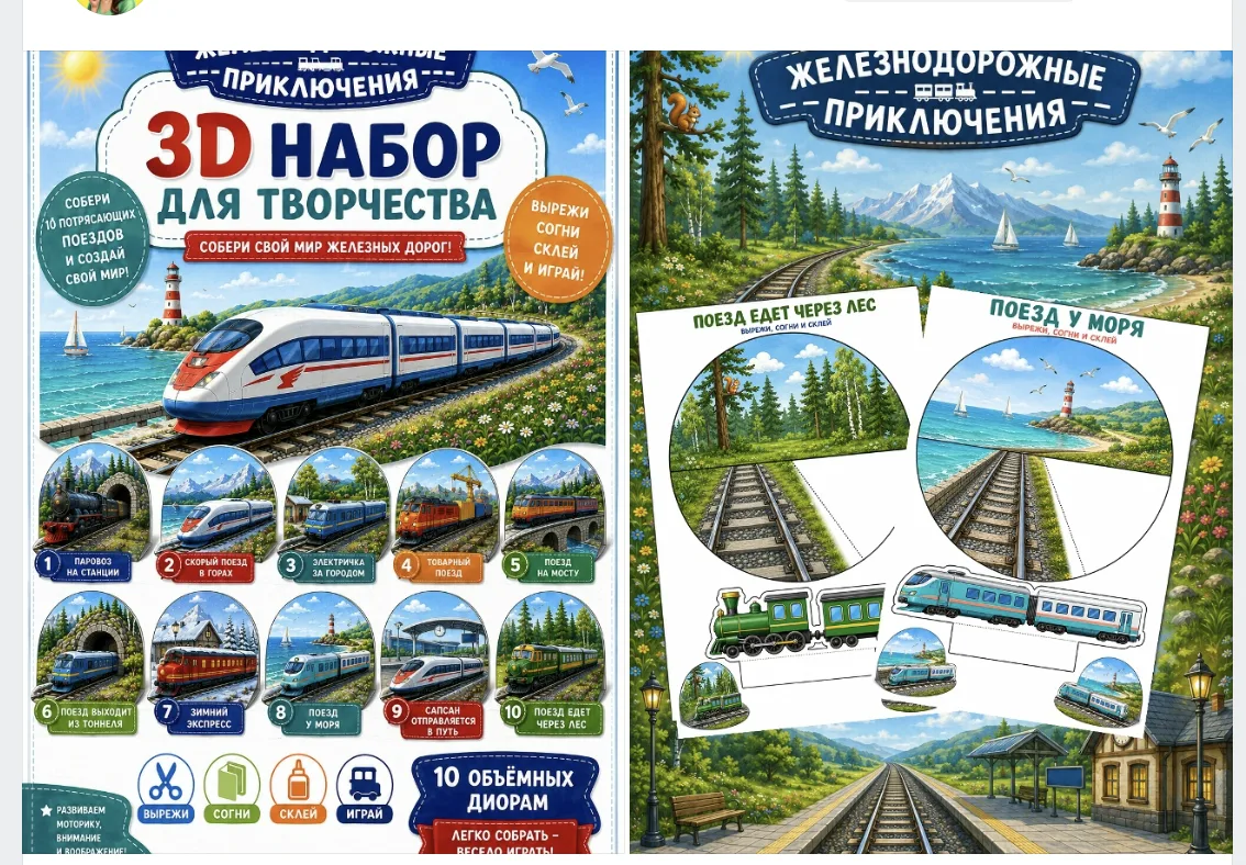 Материалы прошлой недели со стены для донов ВК (https://vk.com/laretspedagoga)

1. «Железнодорожные 
