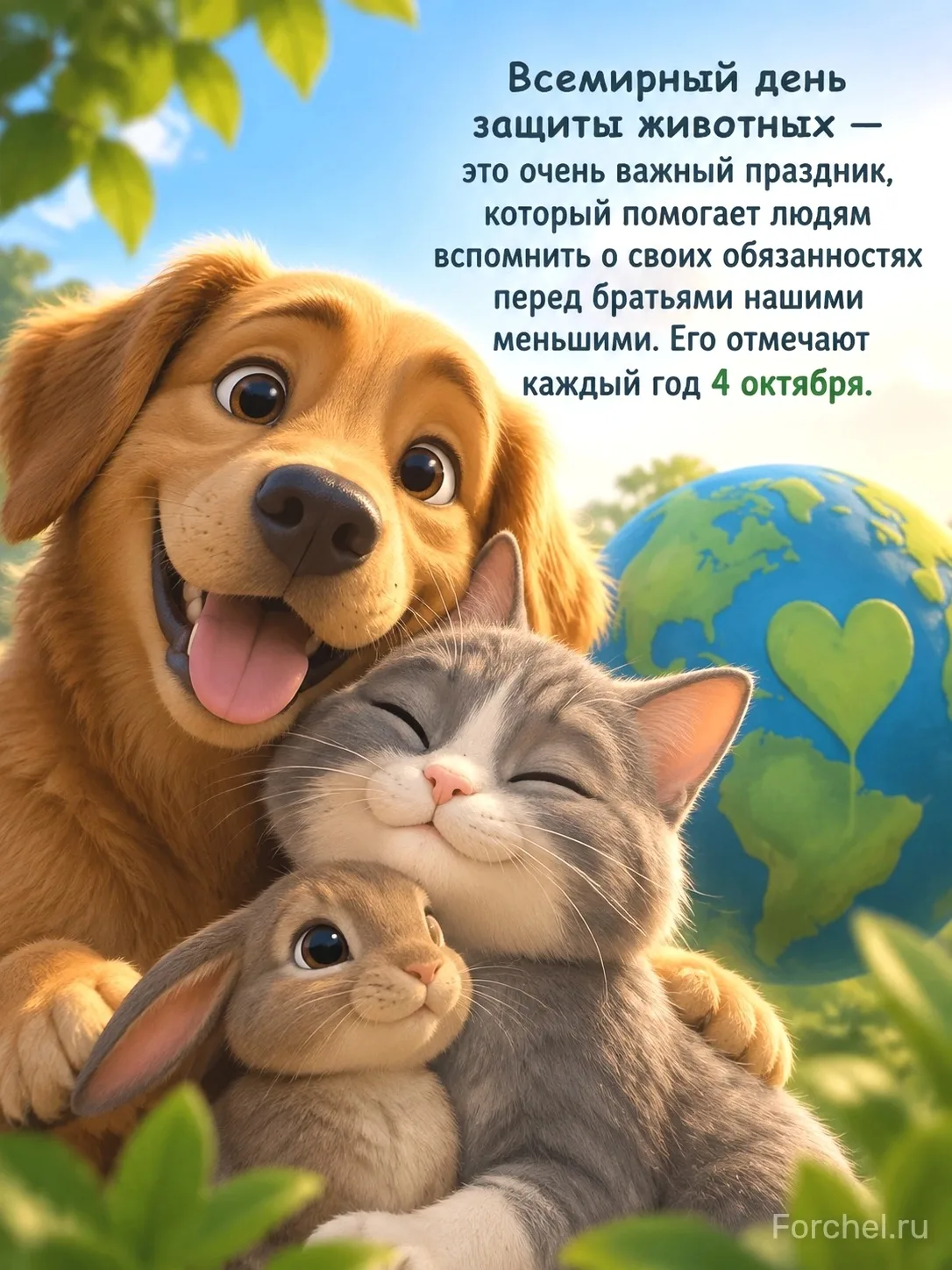 🐾 Всемирный день защиты животных: История и Значение 🌍