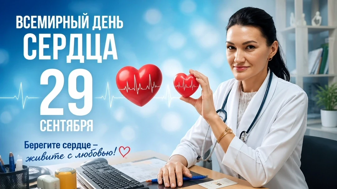 ✅ 29 сентября - ВСЕМИРНЫЙ ДЕНЬ СЕРДЦА.