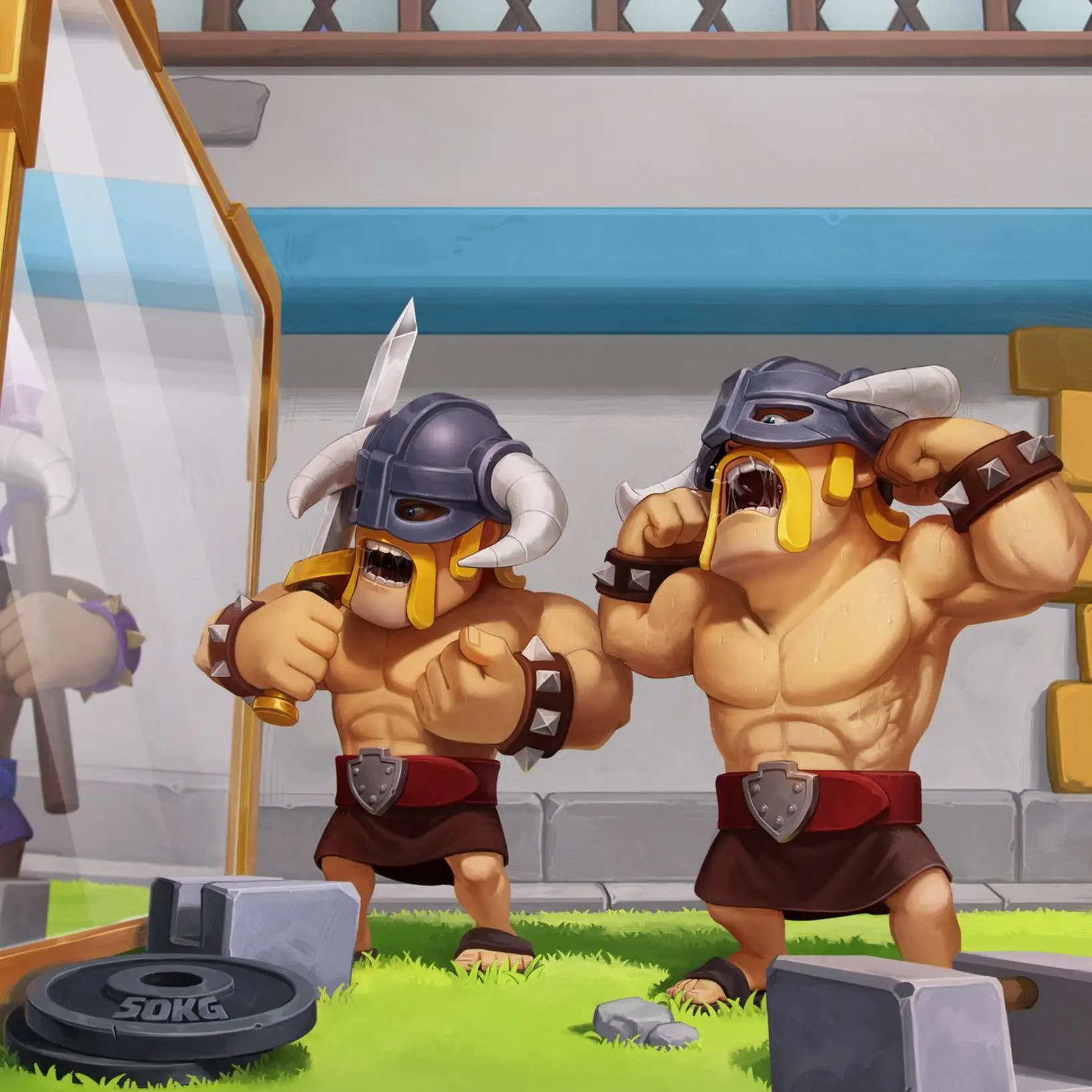 😄 Эволюция Элиток?

Вышел второй арт-подогрев от разработчиков Clash Royale. В отражении мы можем у