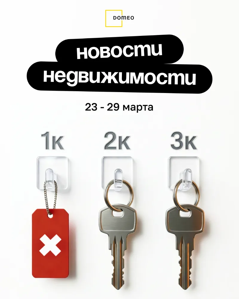 ➡ Март 2026: застройщиков могут отключать от кредитов, однушки исчезают, ипотеку ужесточают  Актуаль