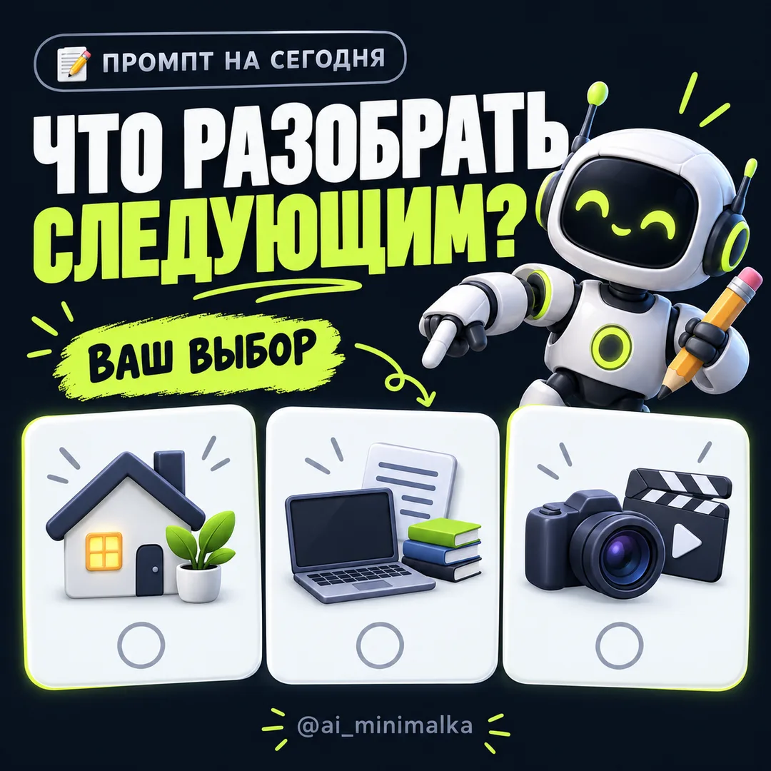 📝 ПРОМПТ НА СЕГОДНЯ