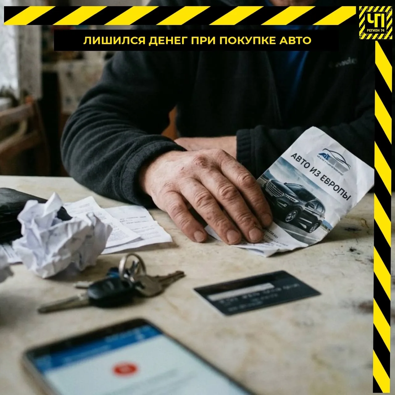 💸 Южноуралец лишился денег из-за фейковой иномарки