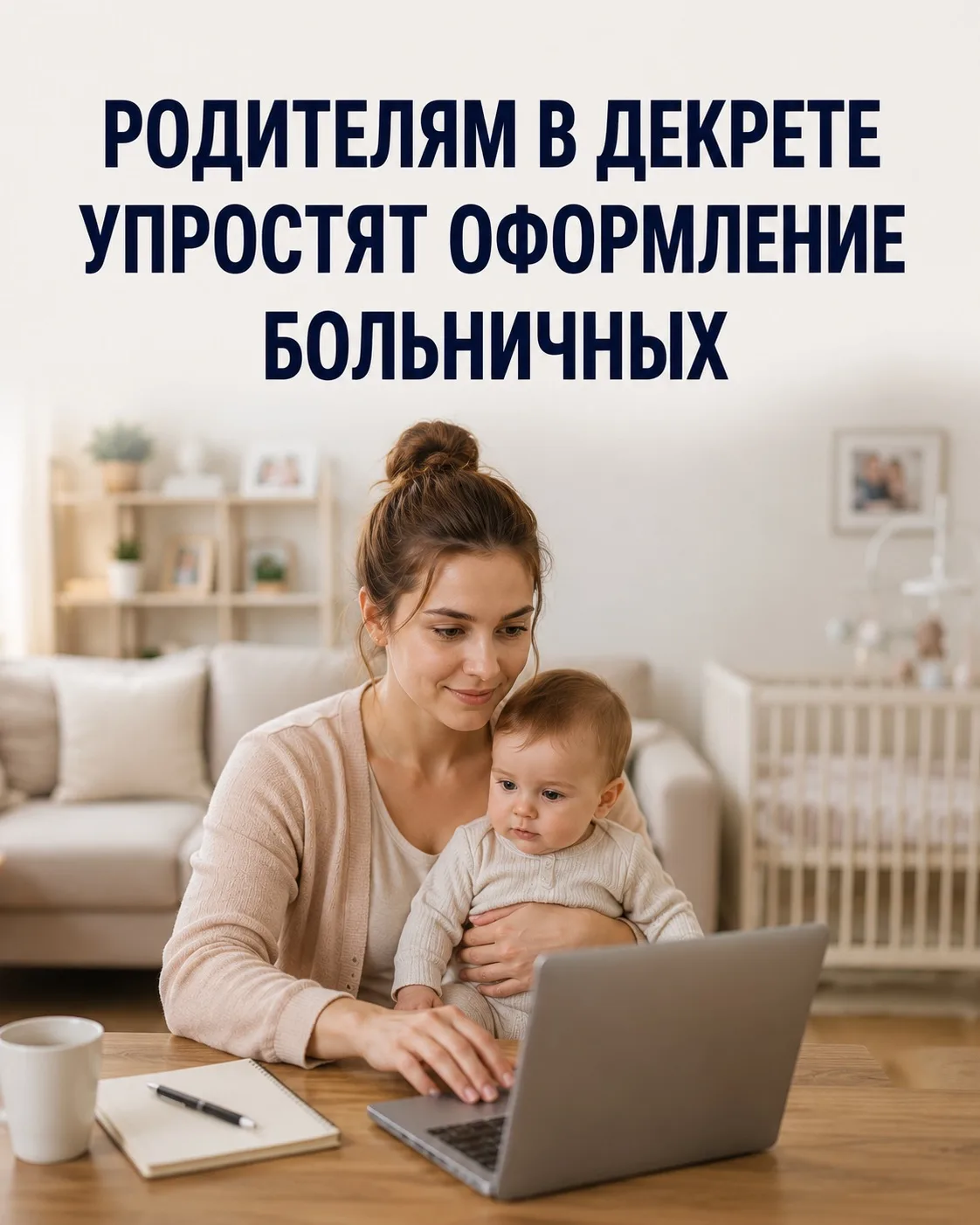 👶 Родителям в декрете упростят оформление больничных

В России меняются правила для тех
кто находит