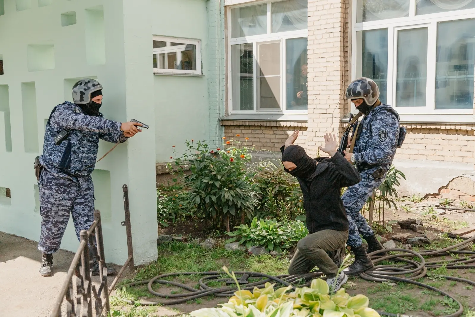 В коркинский школах прошли антитеррористические учения