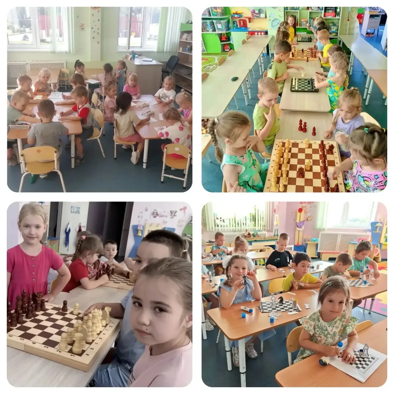 ✅ Сегодня, в День шахмат♟️, наш детский сад превратился в настоящий турнир гроссмейстеров! 
 Наши во