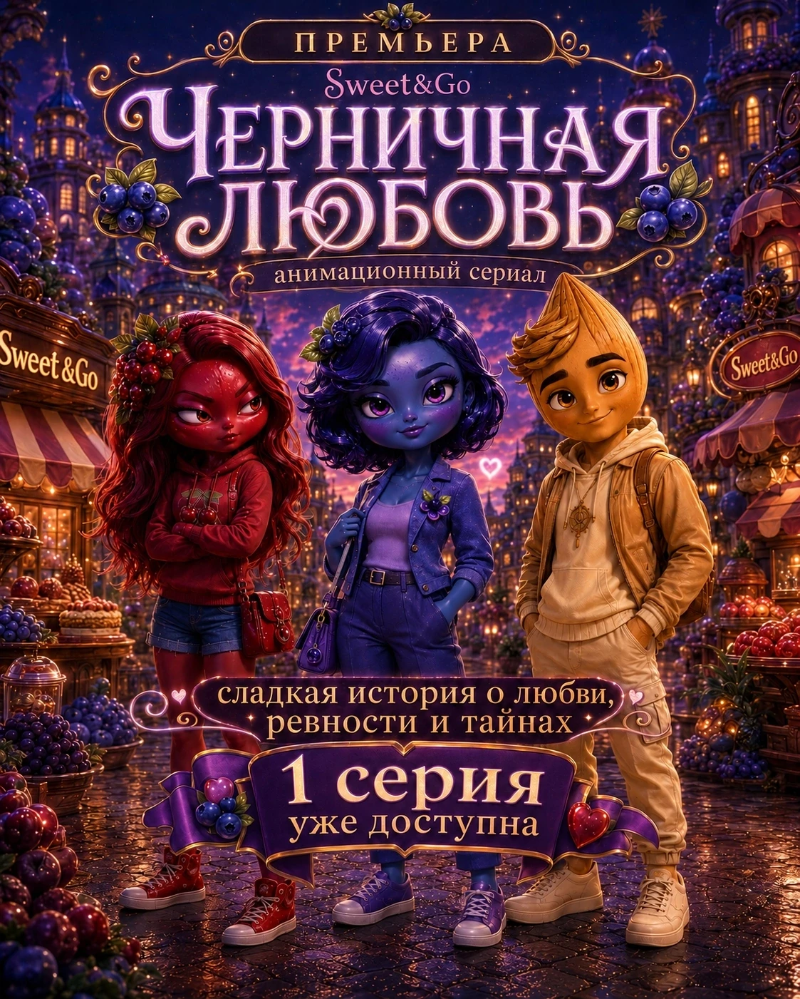🍬 У Sweet&Go теперь есть свой анимационный сериал!