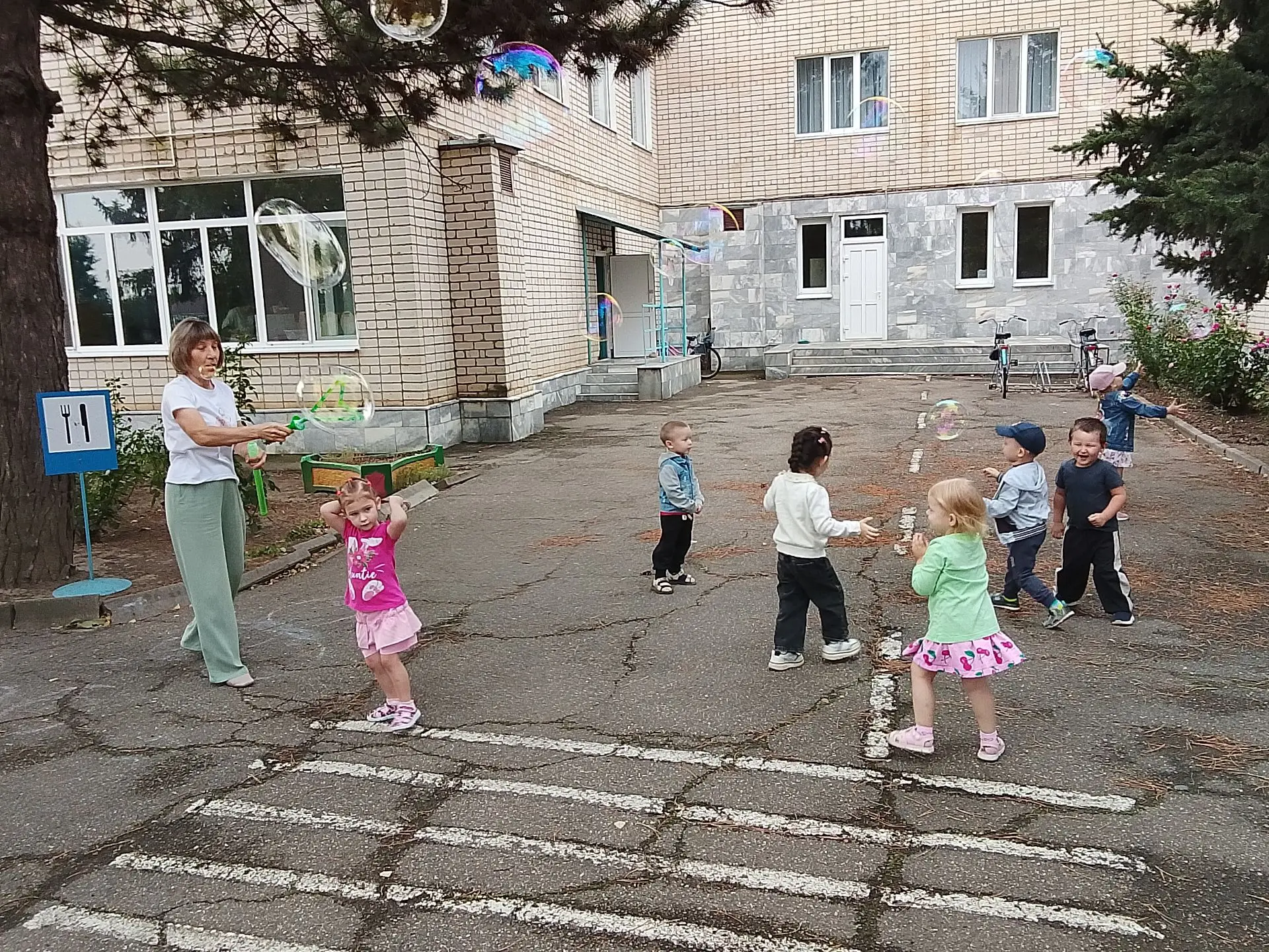 Игры с мыльными пузырями 🫧