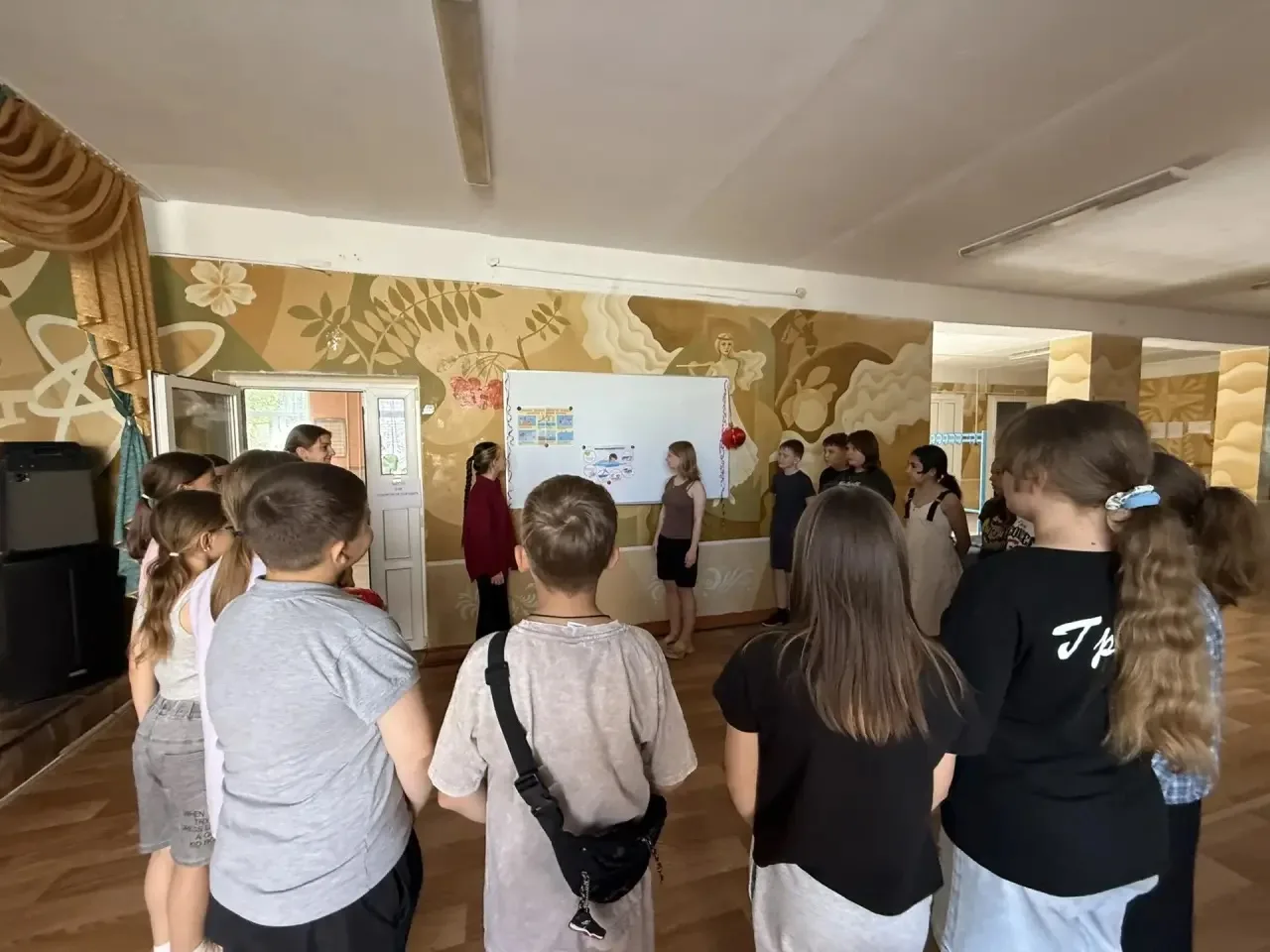 ⛱️Сегодня в лагере «Дружба» вожатые провели важную беседу с воспитанниками!