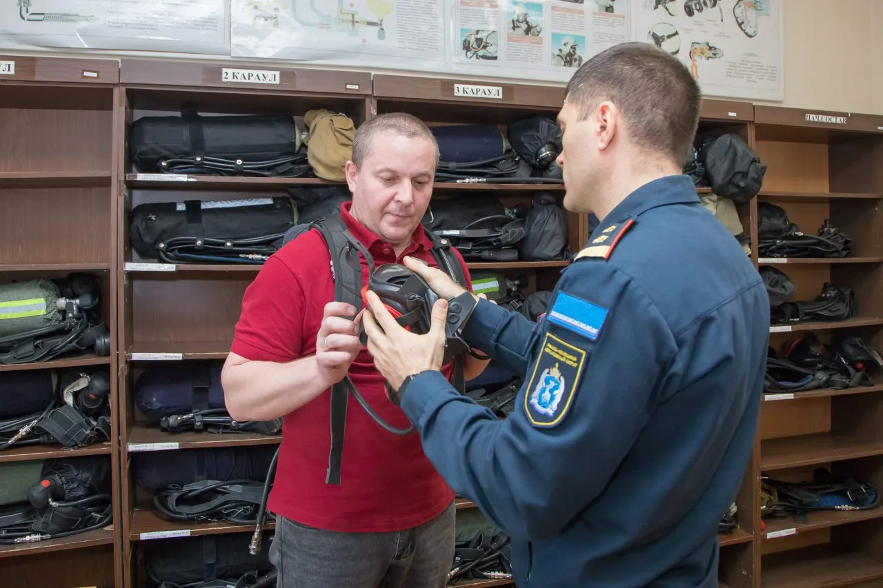 В Департаменте гражданской защиты и пожарной безопасности ЯНАО завершился второй этап стажировки Вла