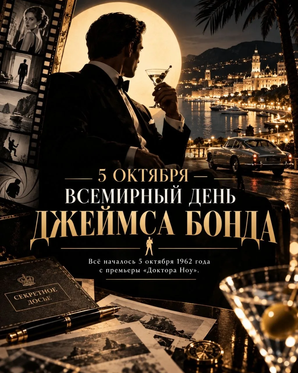 Челябинцы, металл крепче только Бонд: сегодня день агента 007