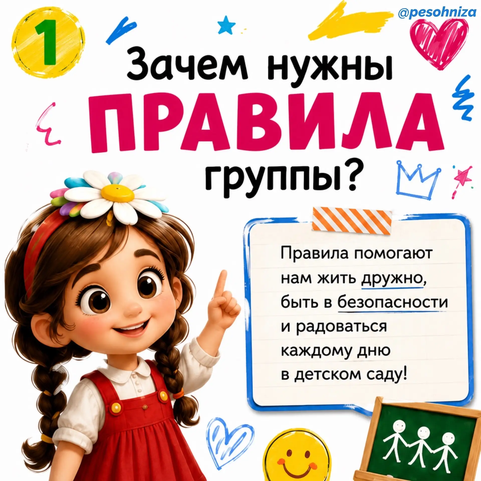 🤔Зачем нужны правила группы и чему они учат детей?