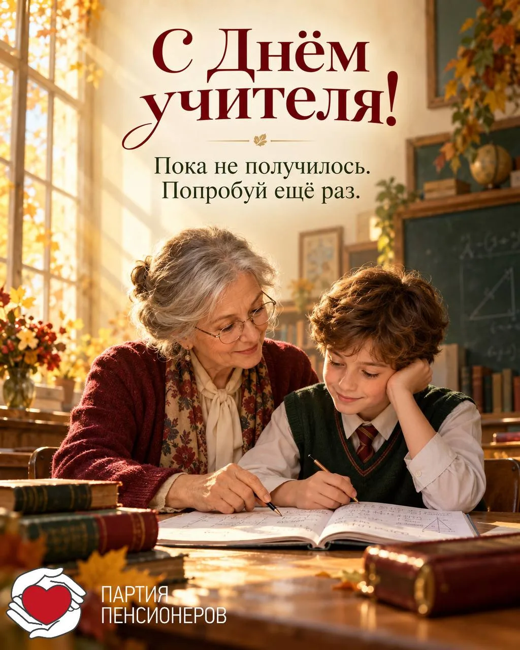 Одно слово учителя может изменить жизнь.