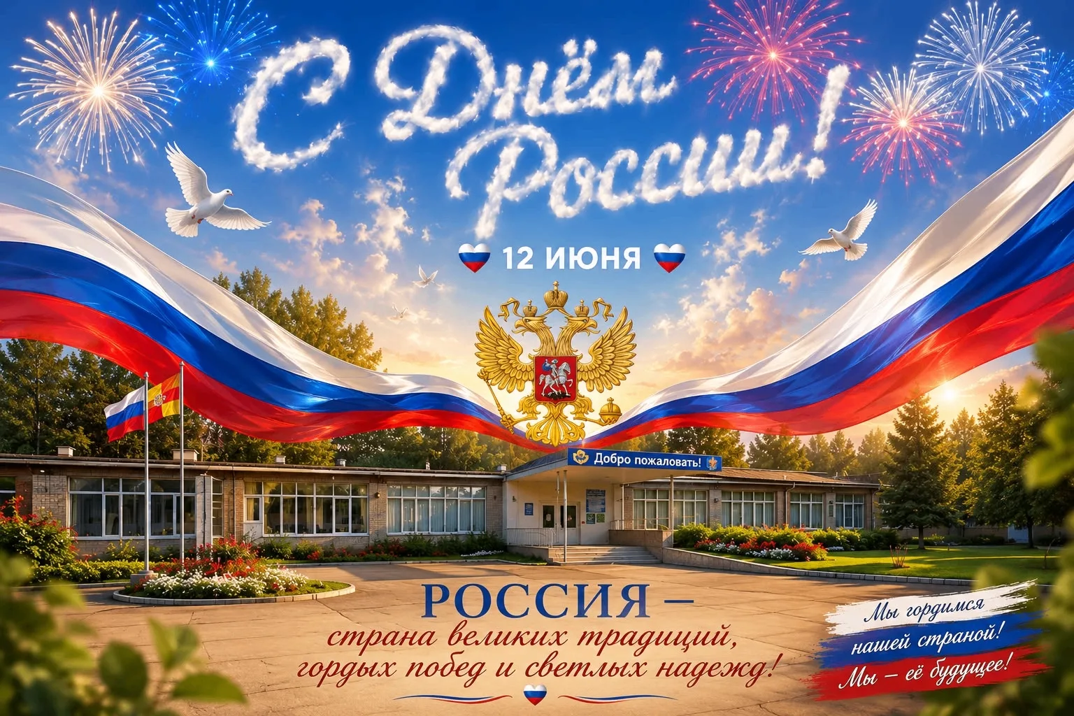 🇷🇺 С Днём России!

Этот праздник объединяет всех нас — людей разных поколений, традиций, профессий