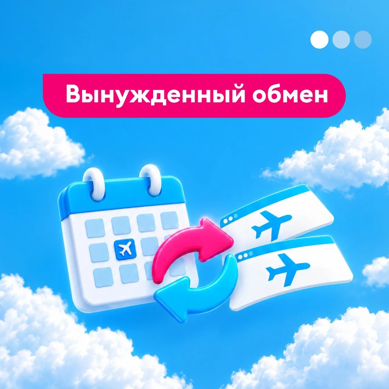 Вынужденный обмен теперь в удобном формате ✈️