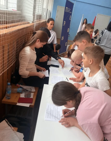 В школьном этапе "Зарница 2.0" среди 3-4 классов  участвовал 4 "Б" класс МБОУ "Лицей". Ребята выполн