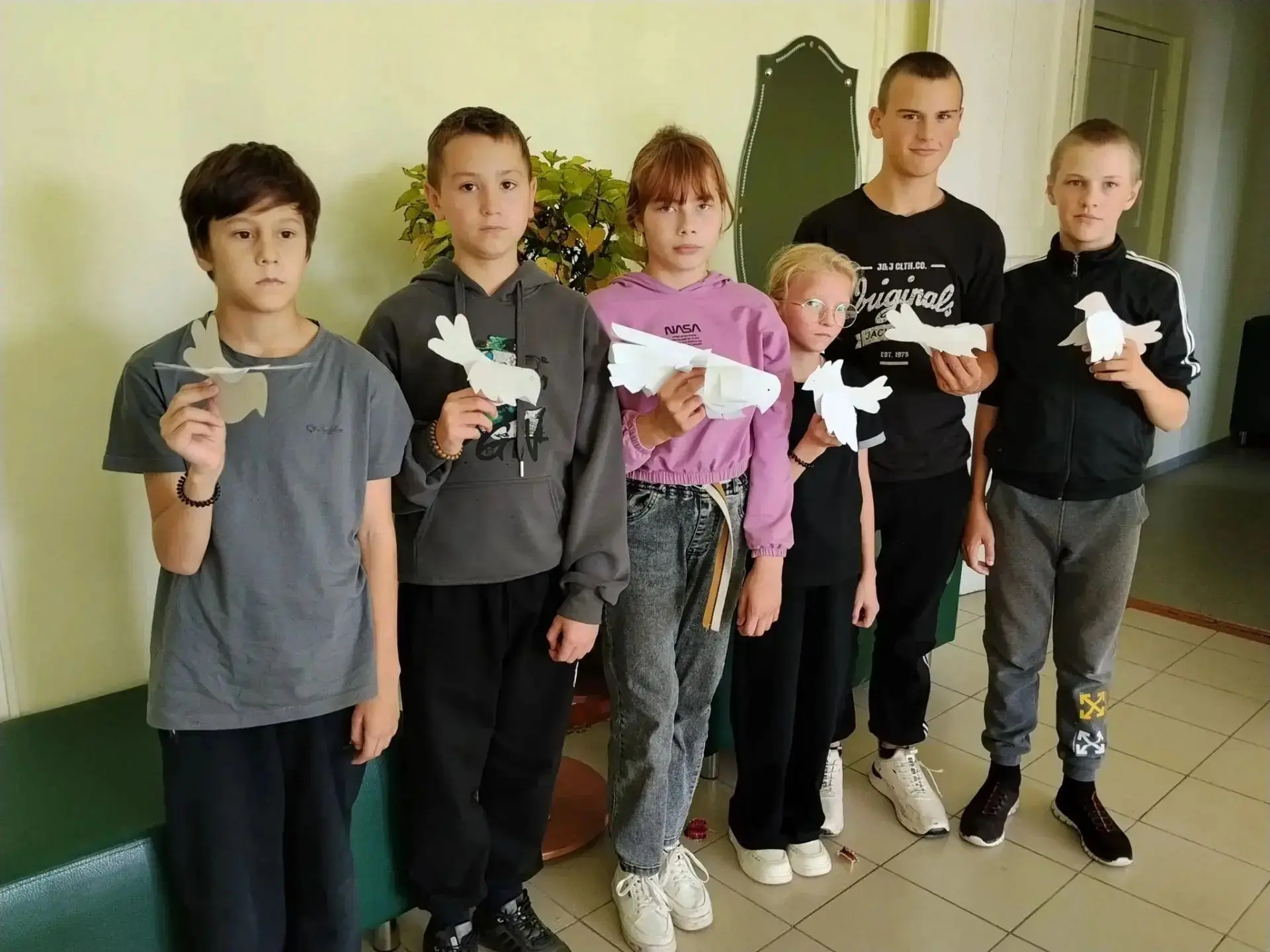 Очень значимая акция «Голубь мира» прошла в выходные в нашей школе. Ученики 5–9 классов...