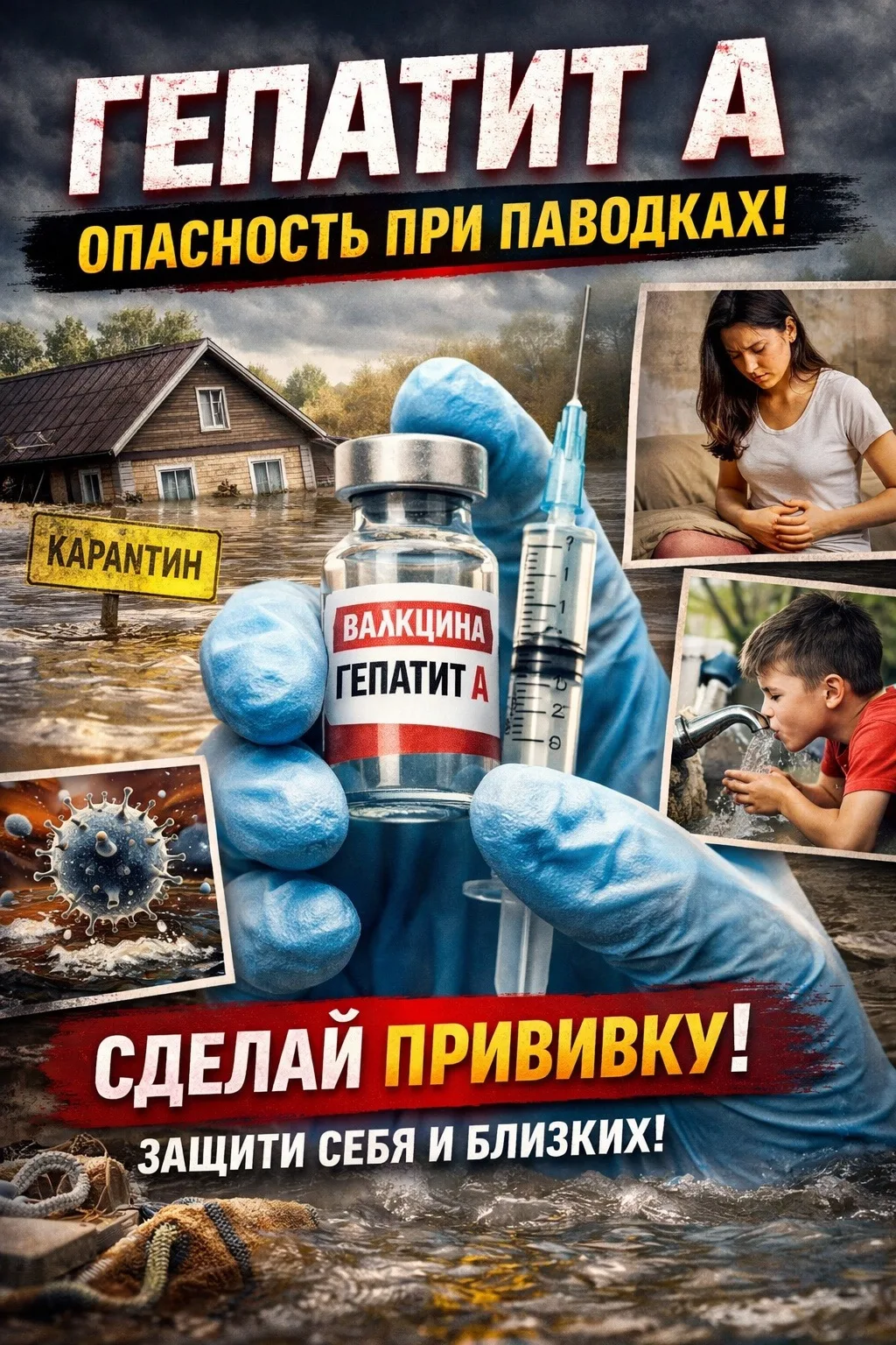⚠ Инфекционная безопасность — это ответственность каждого!
