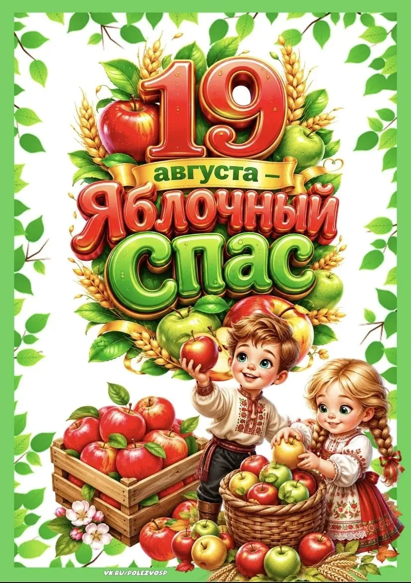 Сегодня  «Яблочный спас» 🍎🍏🍎