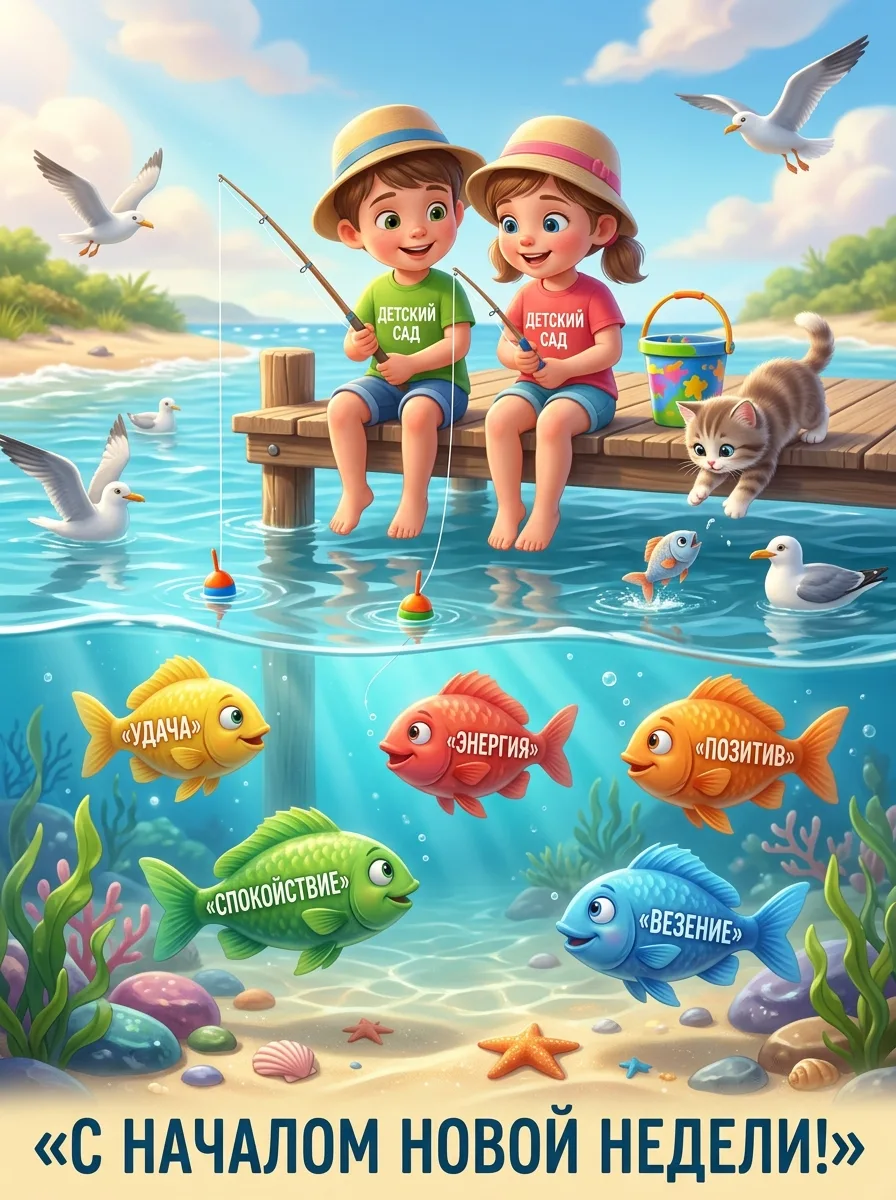 ☀️ Доброе утро, дорогие друзья! 🤗 

Новый день и новая неделя — это всегда шанс начать что-то занов
