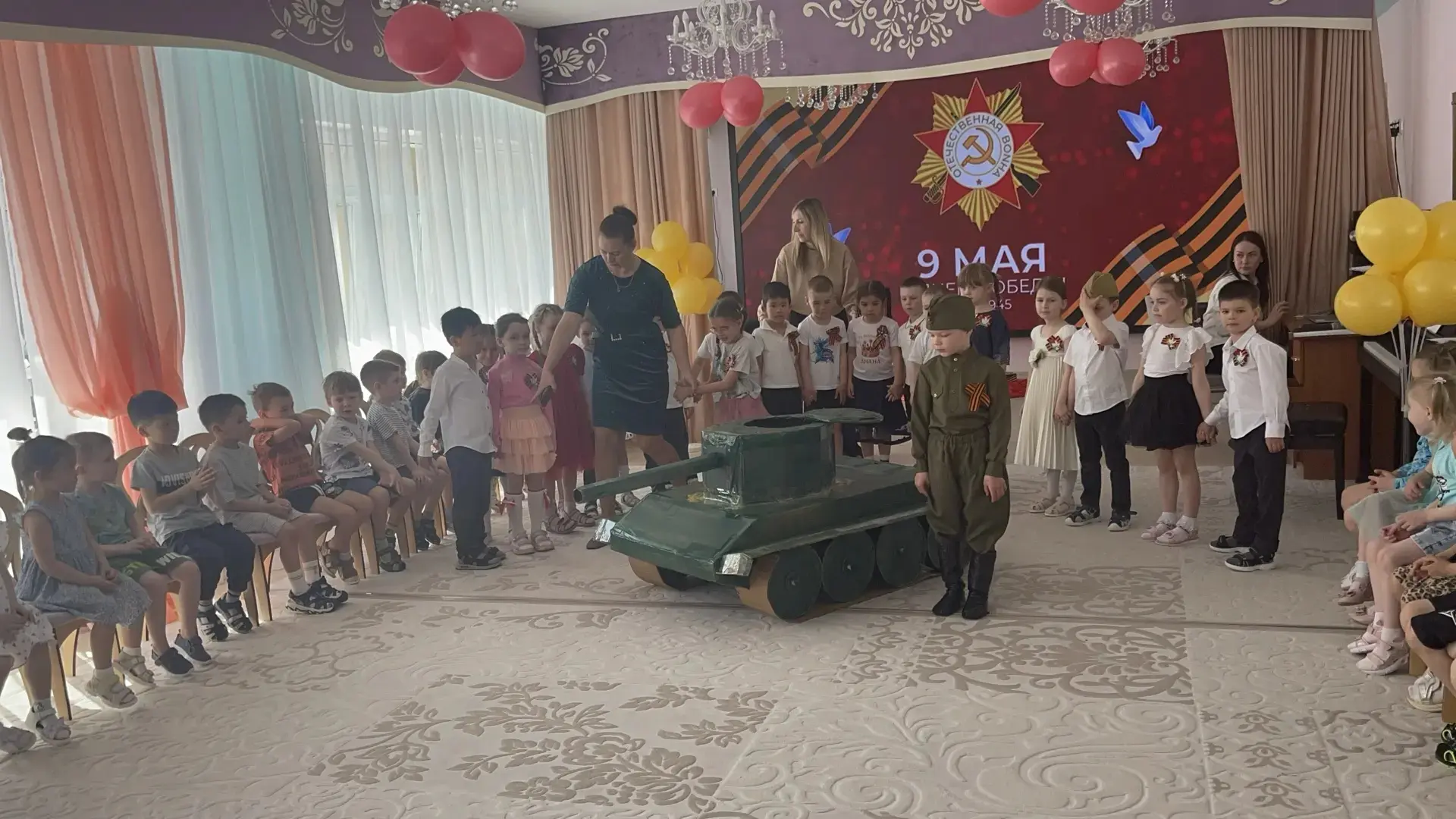 Парад ко Дню Победы 🎉