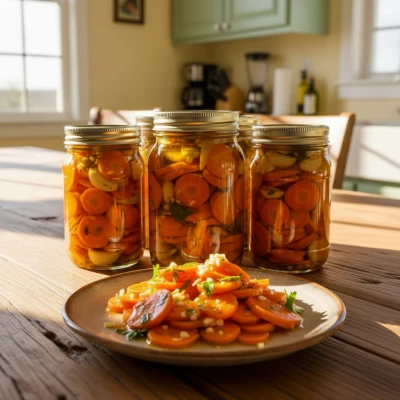 Маринованная морковь по-болгарски 🥕🧄
