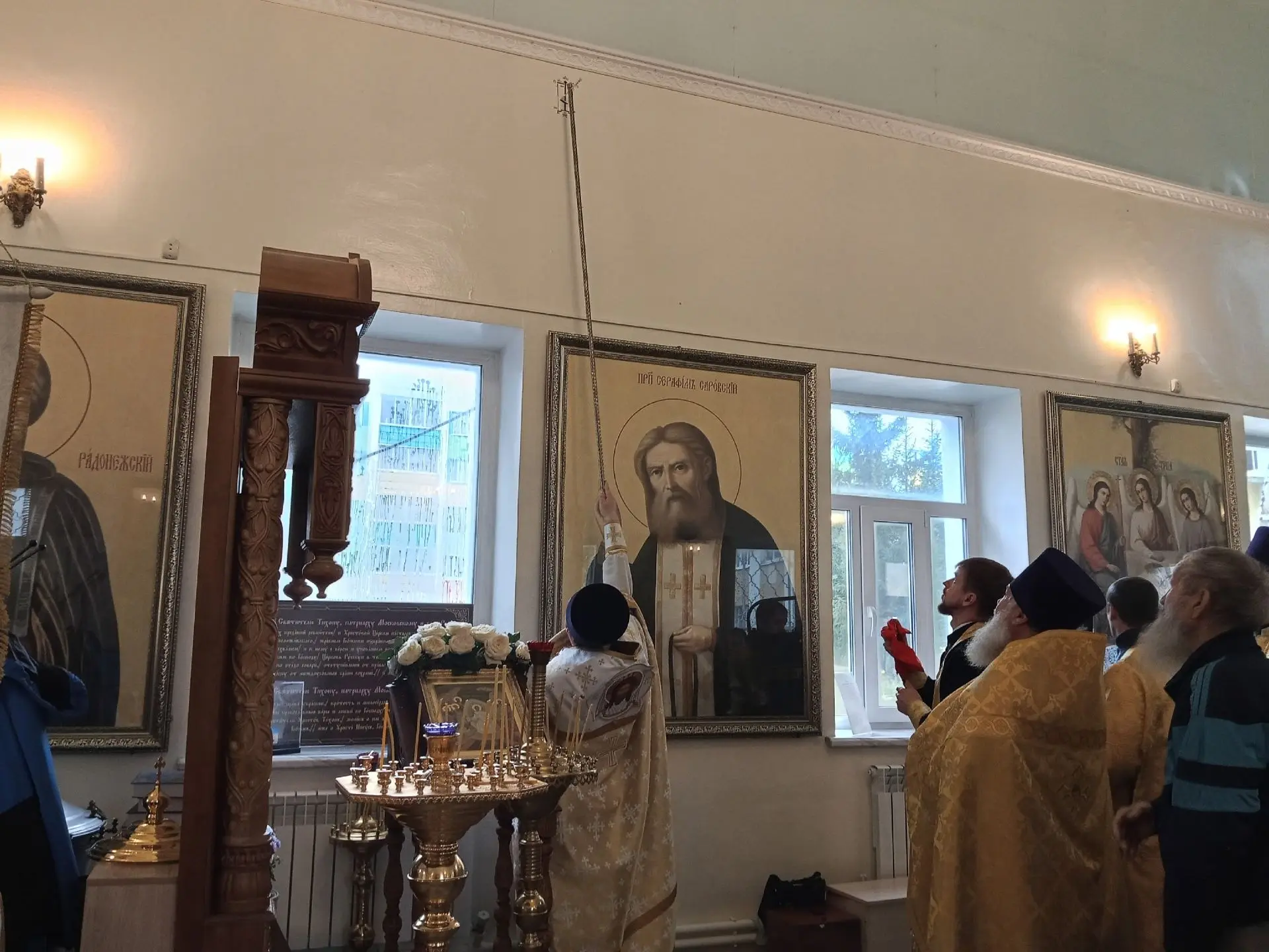 ☦ Храм освящён