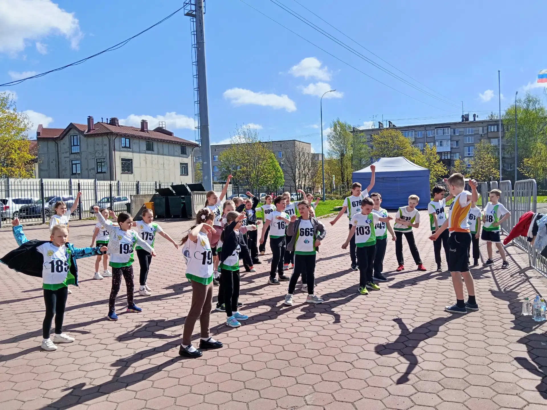 05.05.2026 Прошел этап ГТО, участвовали ученики 2,4,6 класс.   Ребята сдавали  нормативы по челочном
