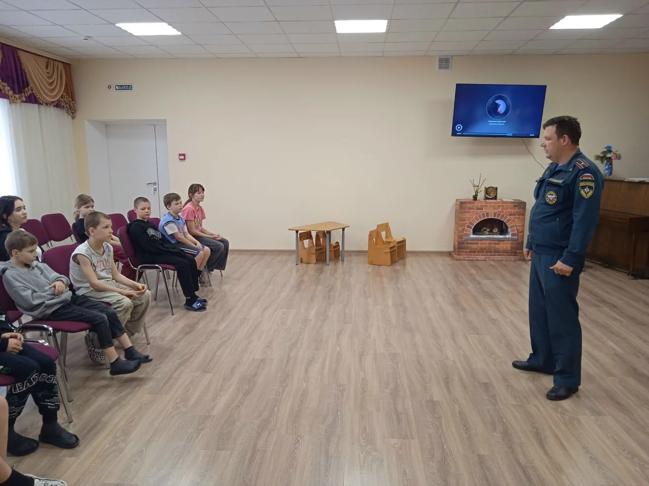 4 мая старший инспектор Ивнянского района МЧС России по Белгородской области Виталий Горлов провел в