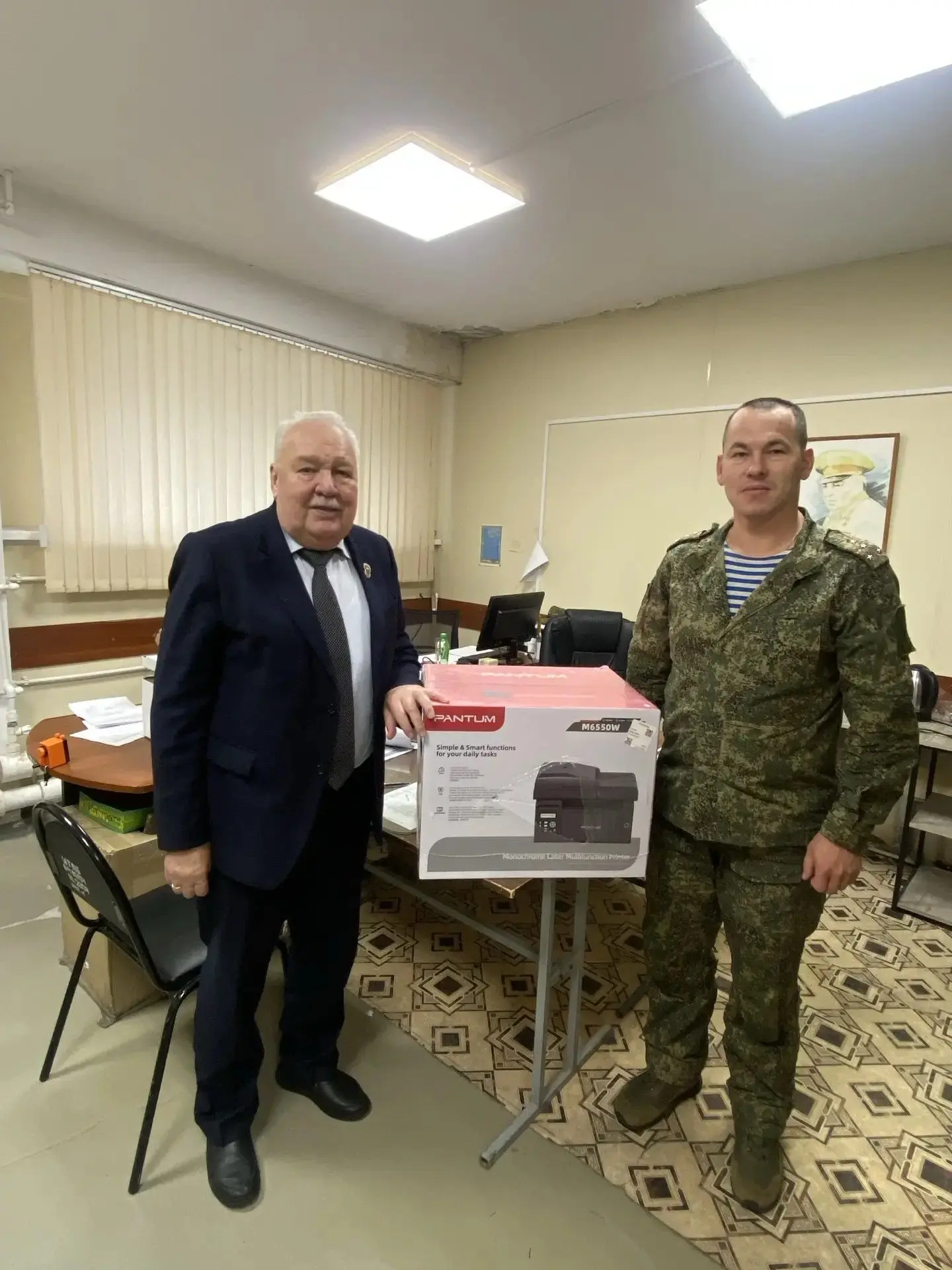 Члены Общественной палаты Ульяновской области Рамиль Абитов и Рафаэль Мардеев посетили ...